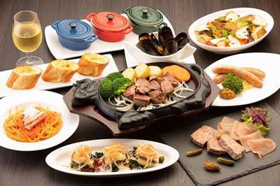 宴会・パーティプラン(大皿取り分け料理)